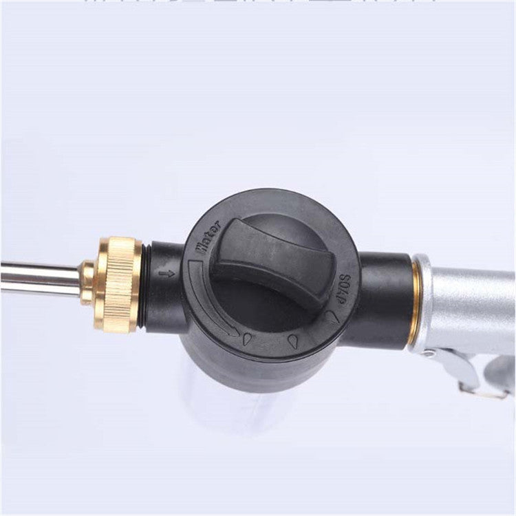 High-Pressure Car Wash Gun with Foam Nozzle and Hose