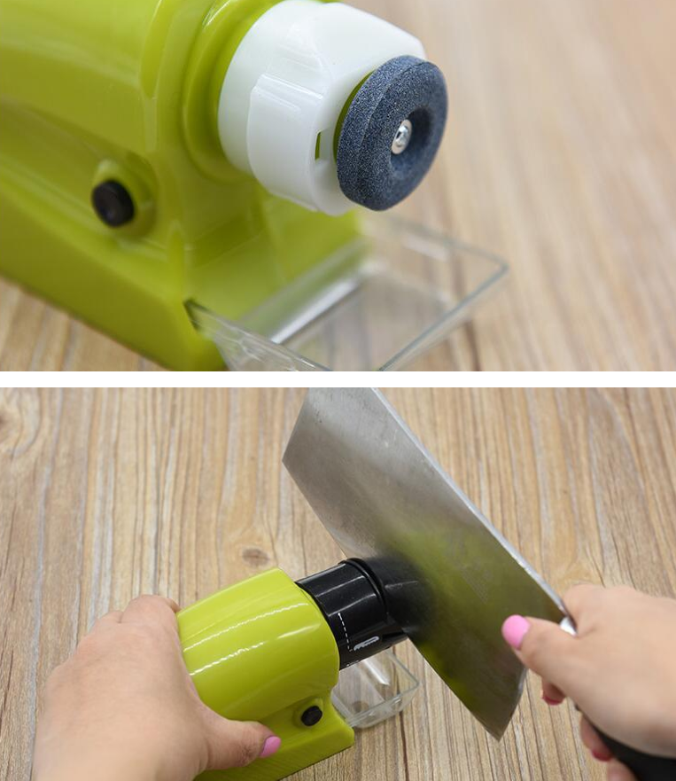 Electric Knife Sharpener with Quick Sharpening Stone